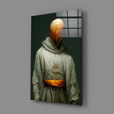 Headless Monk Glass Art  || Designer Collection.